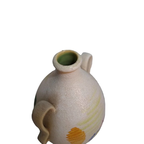 Hand painted Italy Pottery Two Handled Jug By CE AS ALBISOLA for Marsala Florio - Picture 6 of 12